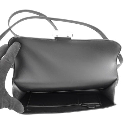 Hermes Shoulder Bag Constance Elan Miroir Black Silver Epsom — view 6