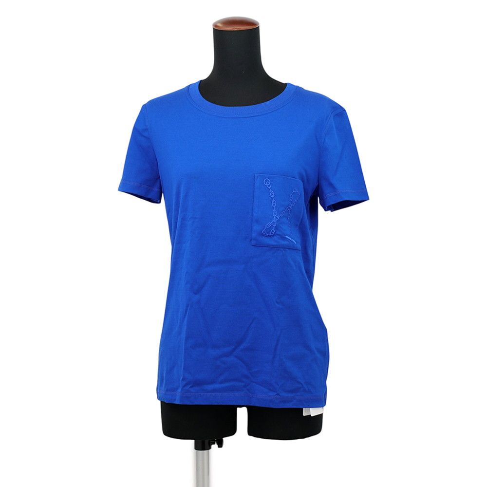 Hermes T-Shirt Chaine D'ancre Embroidery Cotton 36