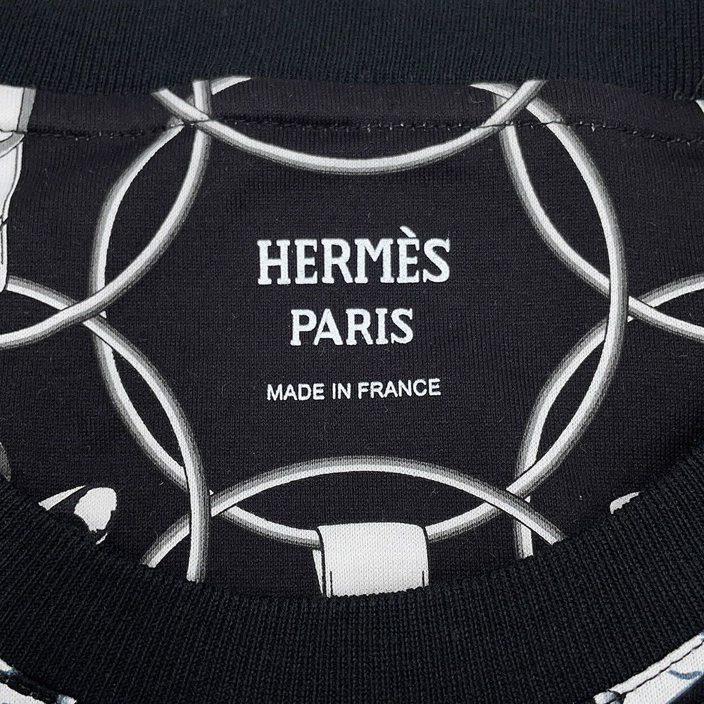 Hermes T-Shirt Morning Walk la Promenade du Matin Cotton 40 — view 4