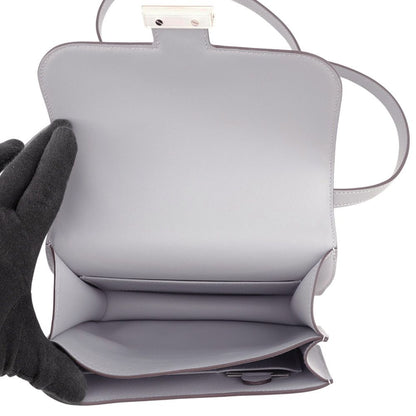 Hermes Shoulder Bag Mini Constance 3 Miroir Gray Pantin Silver Swift — view 7