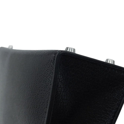 Hermes Handbag Mini Kelly 2 Sellier Black Silver Chevre Chamkila 2-Way Bag — view 7