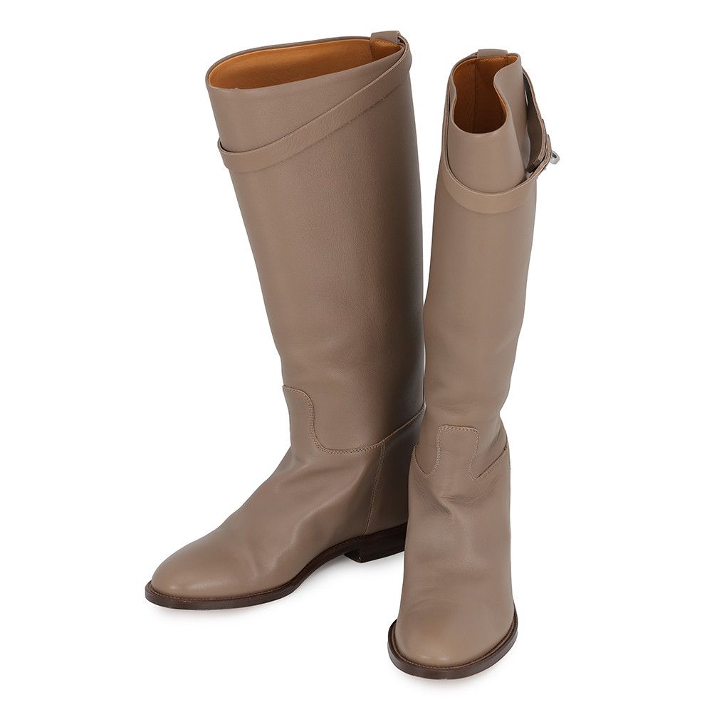 Hermes Boots Jumping Box Calf Long
