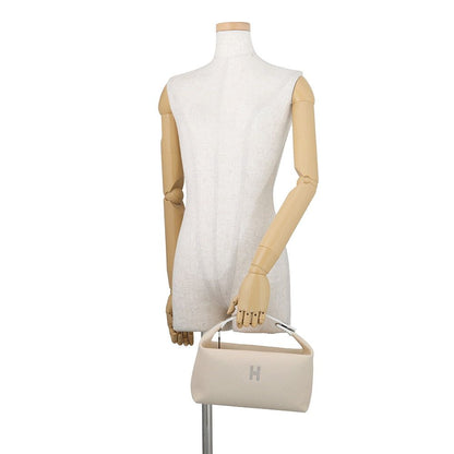 Hermes Pouch Bride-a-Brac GM Natural Silver Canvas Case — view 4