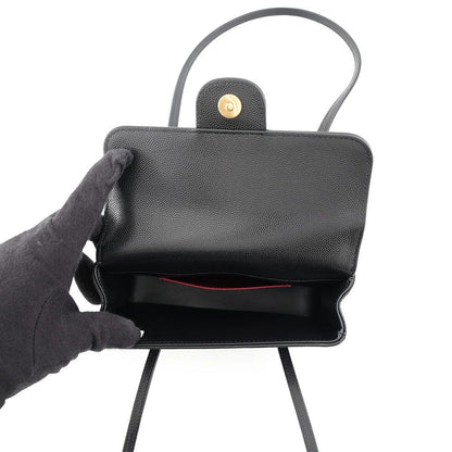 Chanel Shoulder Bag Strap Clutch CC Logo Caviar Leather 26 Spring Summer Pre — view 5