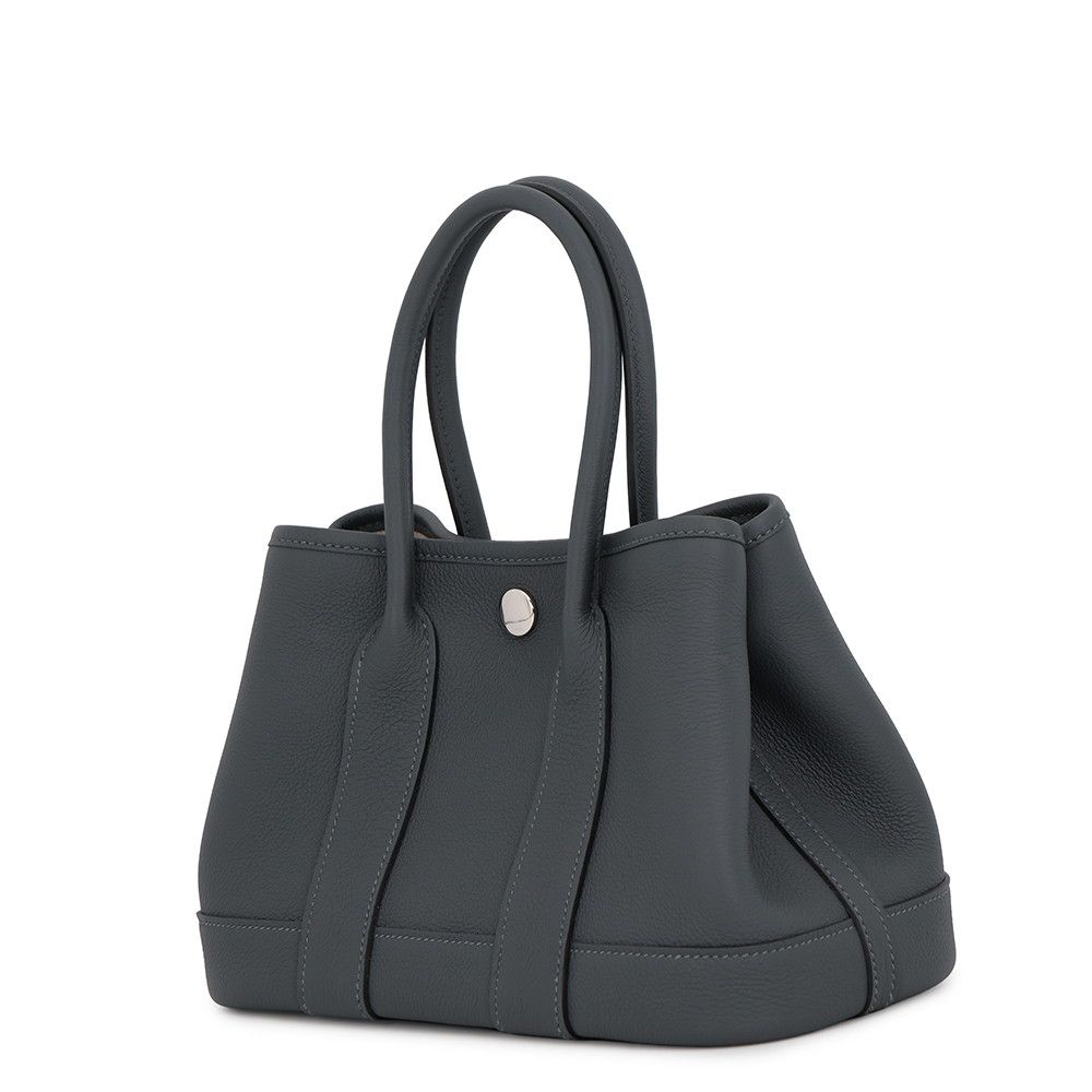 Hermes Tote Bag Neo Garden 23 Party Gray Misty Silver Togo — view 2