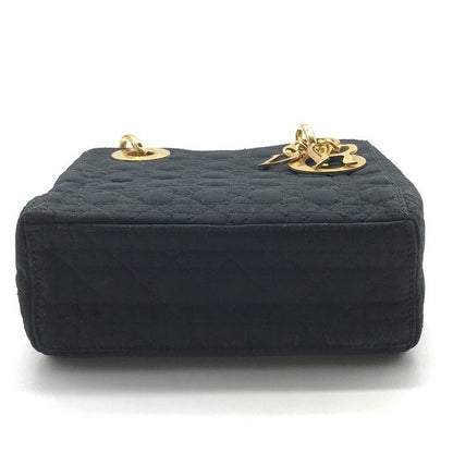 Dior Lady Black Nylon Mini 2-Way Bag — view 4