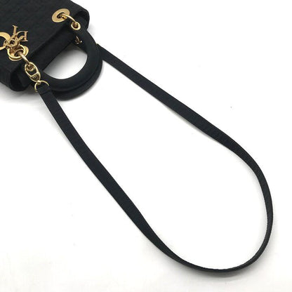 Dior Lady Black Nylon Mini 2-Way Bag — view 8