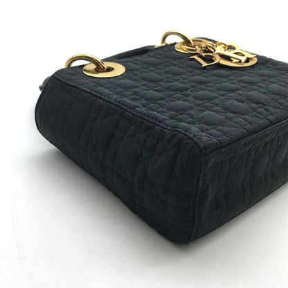 Dior Lady Black Nylon Mini 2-Way Bag — view 5