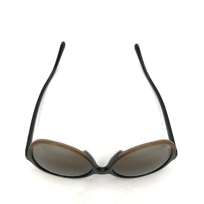 Chanel CC Logo Sunglasses Eyewear Round Brown Gradient Frame — view 7