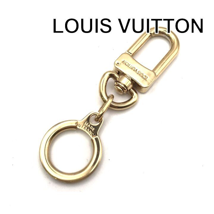 Louis Vuitton Anokre Key Holder Key Ring Charm Gold