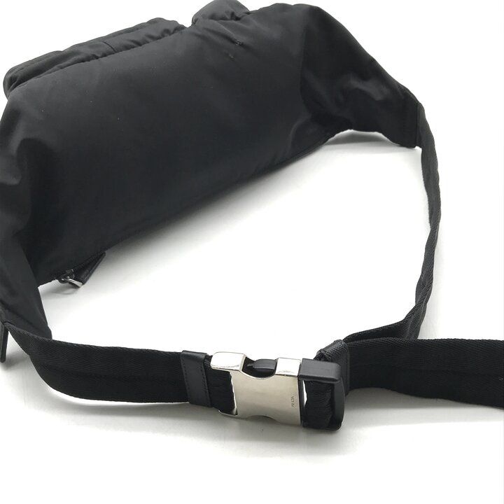 Prada Nylon Tessuto Belt Bag Waist Pouch Black — view 6