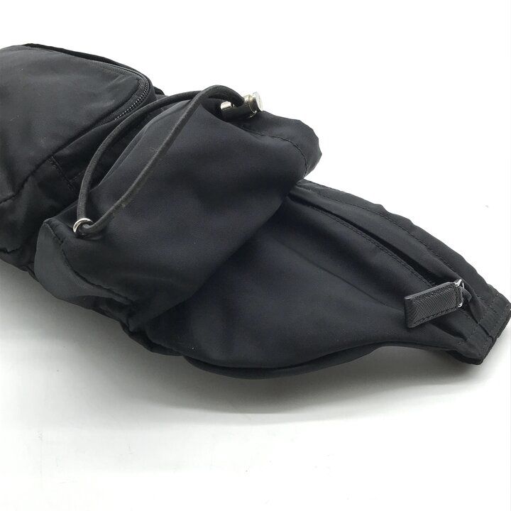 Prada Nylon Tessuto Belt Bag Waist Pouch Black — view 5