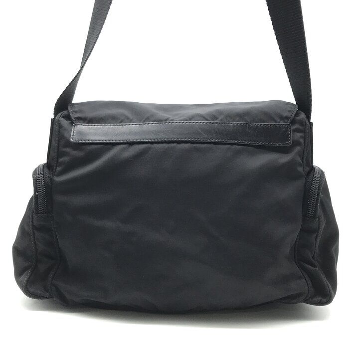 Prada Nylon Tessuto Shoulder Bag Crossbody Black — view 3