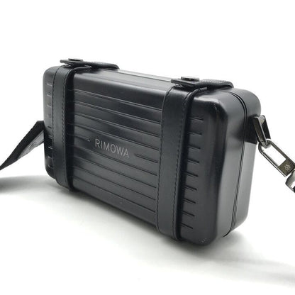 Dior Rimowa Collaboration Personal Clutch Shoulder Bag Aluminum Black — view 2