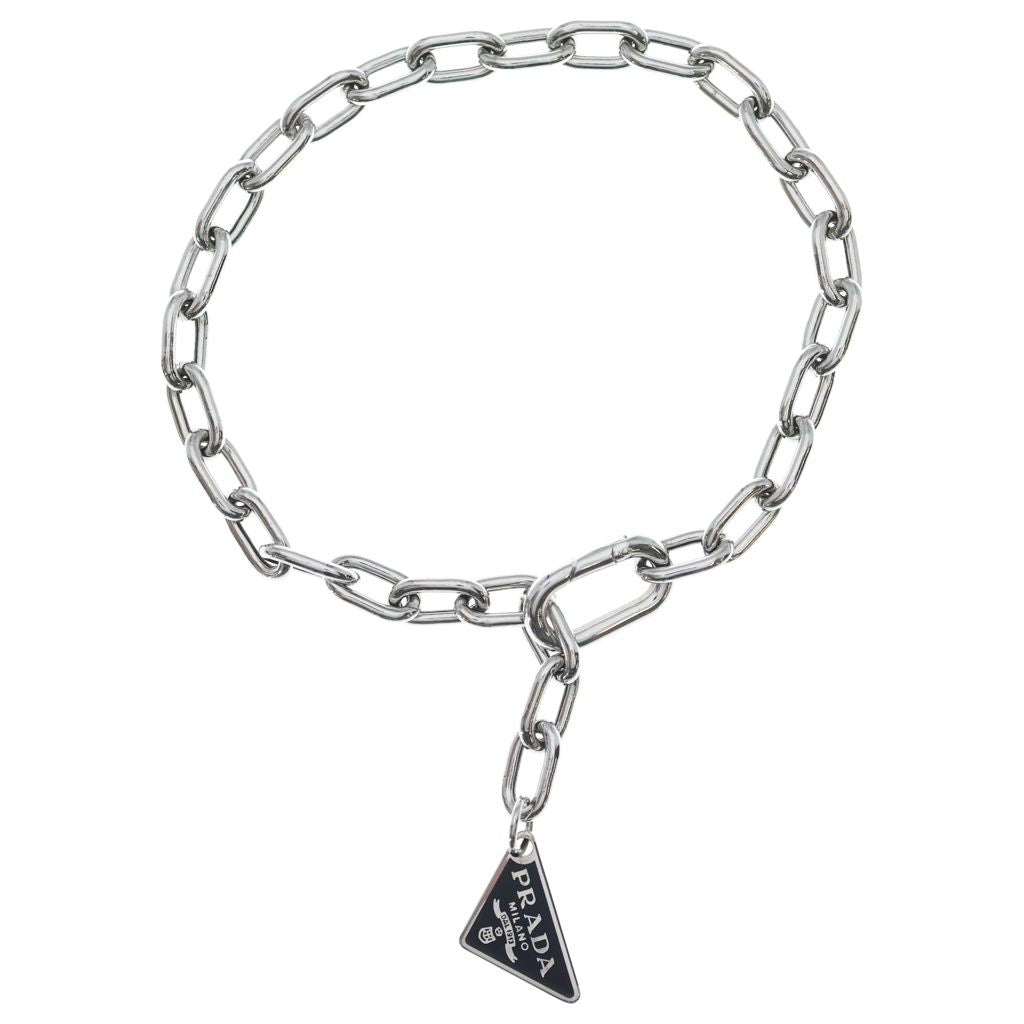 Prada Chain Bracelet Silver