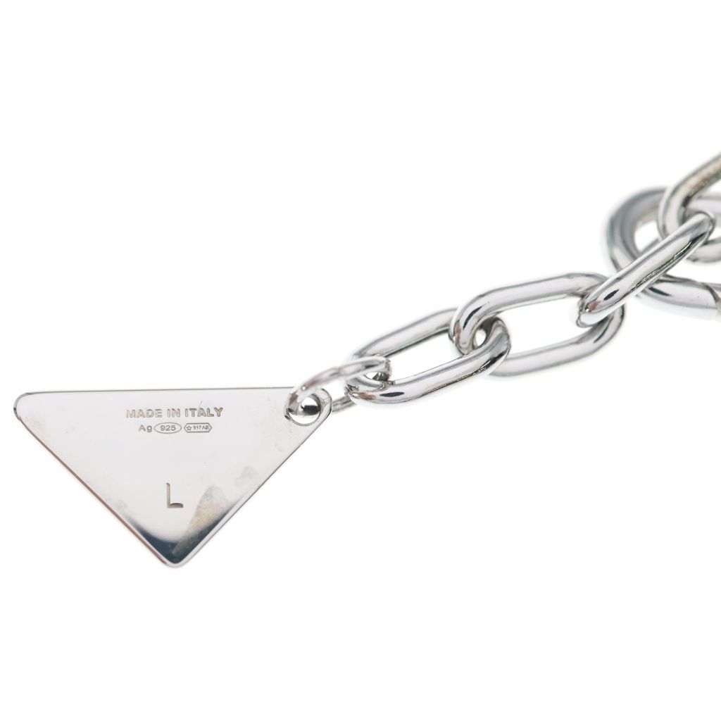 Prada Chain Bracelet Silver — view 5