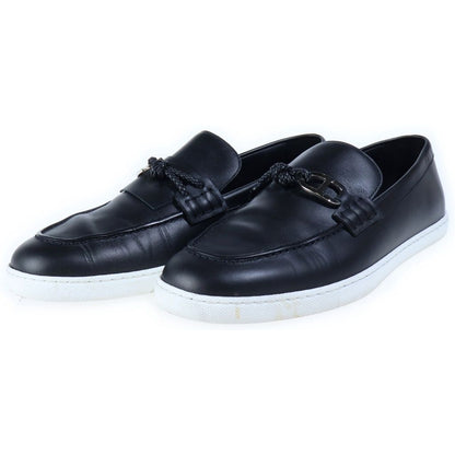 Hermes Moccasins Ignacio Leather Deck Shoes Low-Top Sneakers — view 2