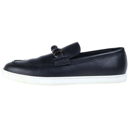 Hermes Moccasins Ignacio Leather Deck Shoes Low-Top Sneakers