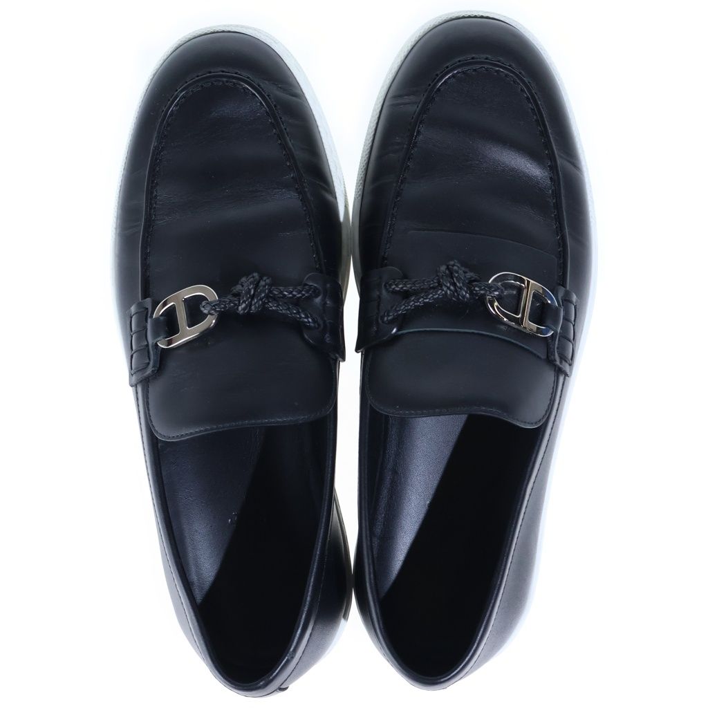 Hermes Moccasins Ignacio Leather Deck Shoes Low-Top Sneakers — view 4