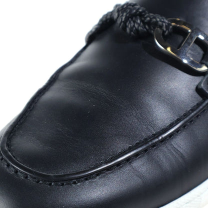 Hermes Moccasins Ignacio Leather Deck Shoes Low-Top Sneakers — view 6