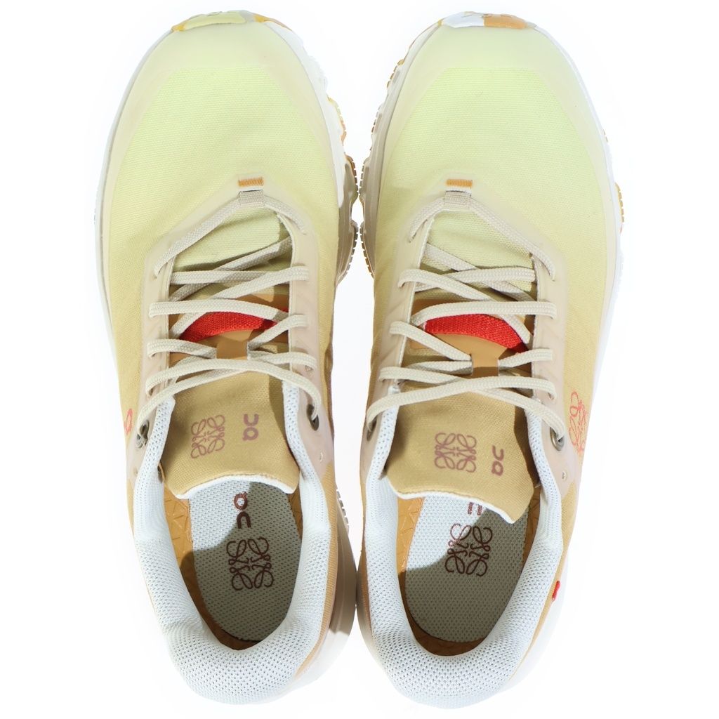 Loewe on Cloudventure Low-Top Sneakers Running Shoes Gradient Orange Yellow — view 4