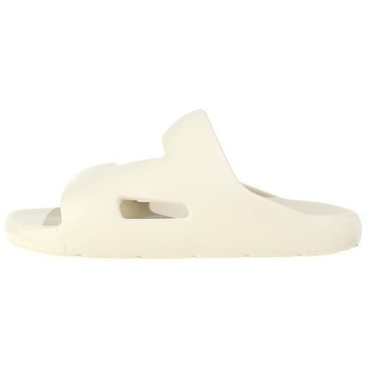 Bottega Veneta Rubber Slide Sandals White