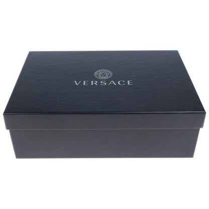 Versace Lace-up Sandals Leather Black — view 7