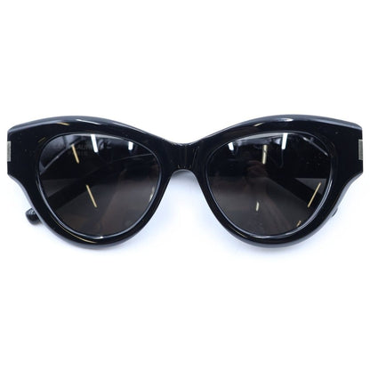 Saint Laurent Paris Oval Frame Sunglasses Eyewear Black 51