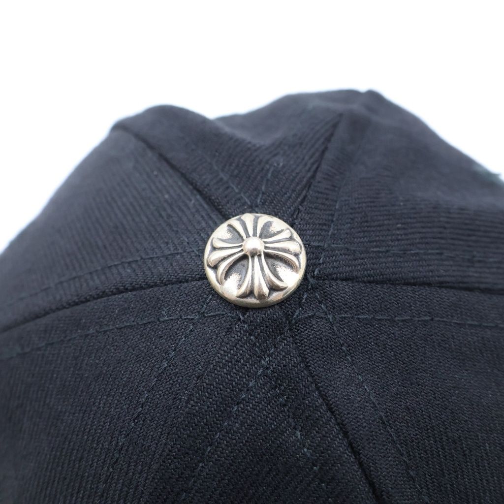 Chrome Hearts Trucker Cap Horseshoe Embroidery Cap Black Hat — view 7