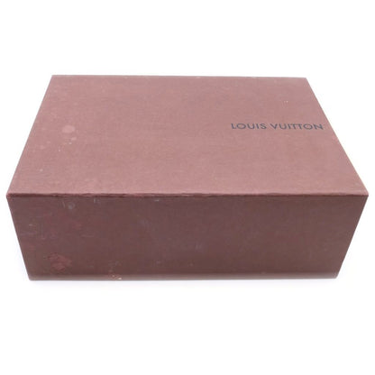 Louis Vuitton Damier Sauvage Calf Hair Logo Cube Heels Pumps Brown — view 7