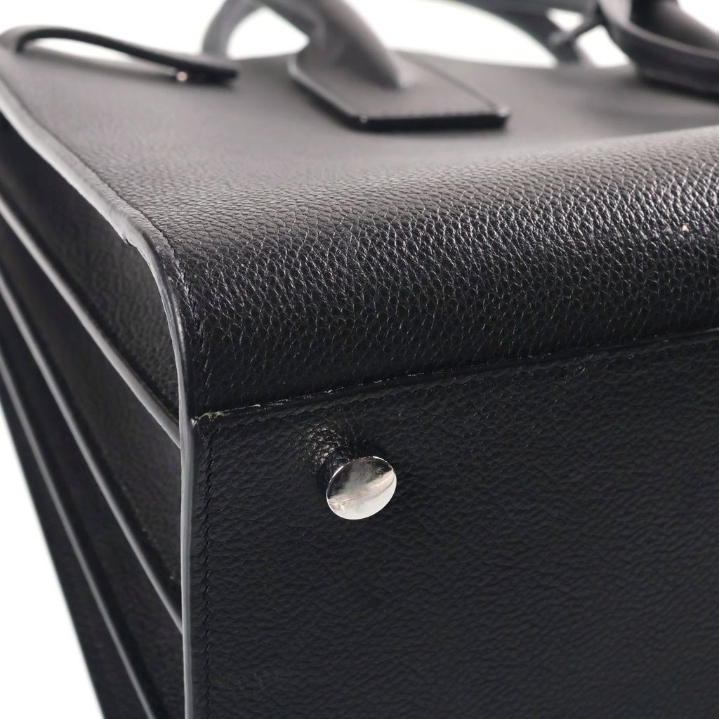 Saint Laurent Paris Sac de Jules Small Handbag Black Leather Silver — view 5