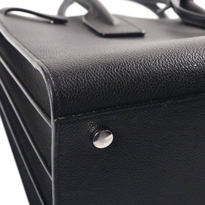 Saint Laurent Paris Sac de Jules Small Handbag Black Leather Silver — view 5