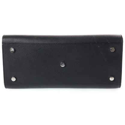 Saint Laurent Paris Sac de Jules Small Handbag Black Leather Silver — view 4