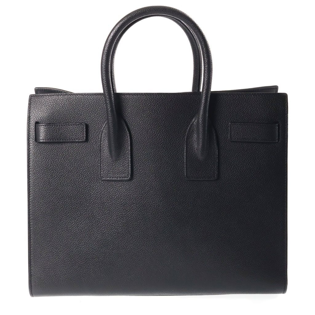 Saint Laurent Paris Sac de Jules Small Handbag Black Leather Silver — view 2
