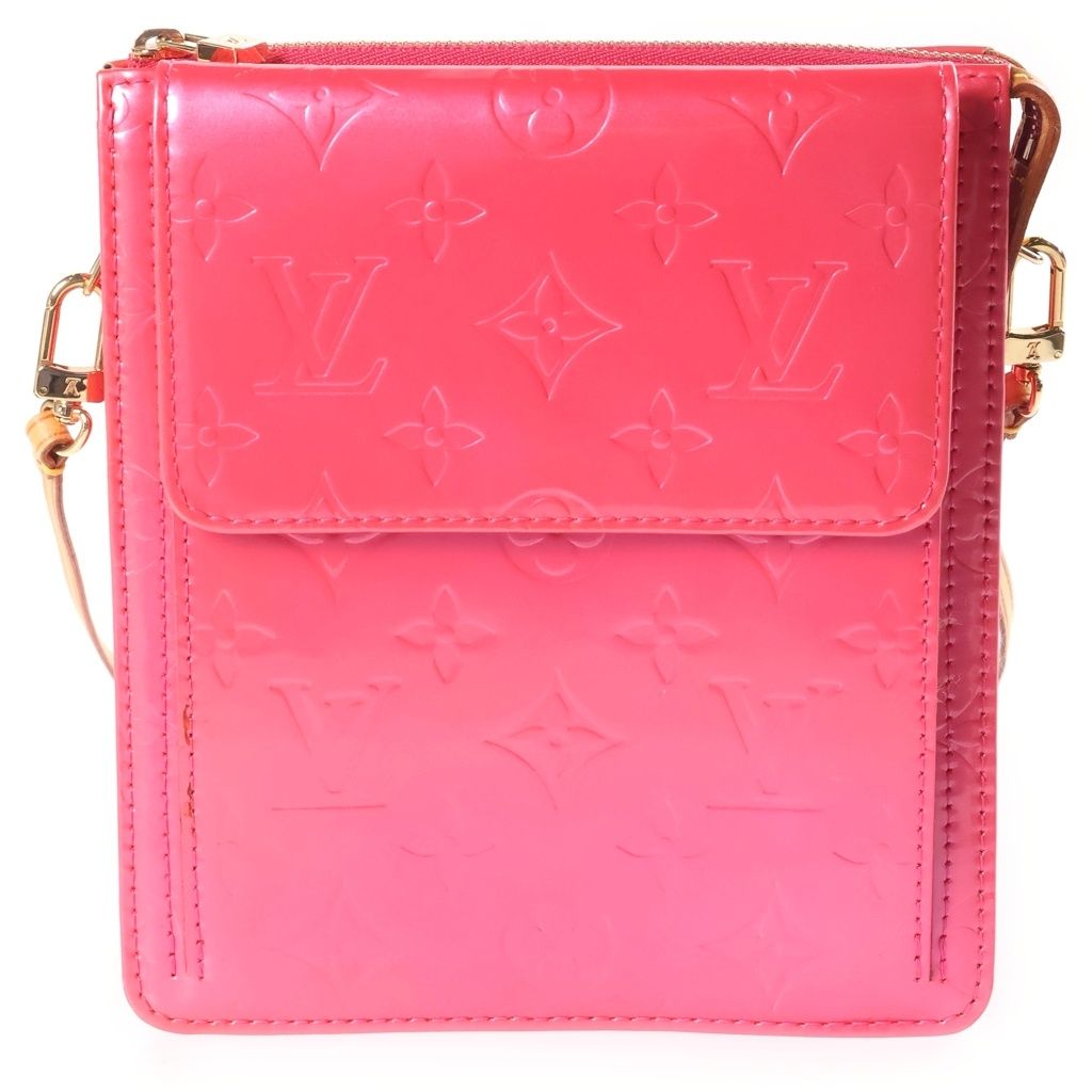 Louis Vuitton Monogram Vernis Mott Handbag Patent Pink