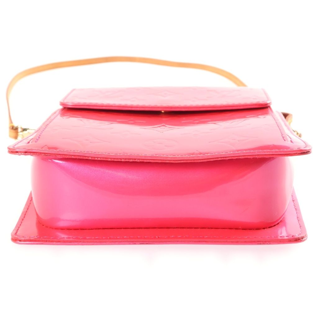 Louis Vuitton Monogram Vernis Mott Handbag Patent Pink — view 4