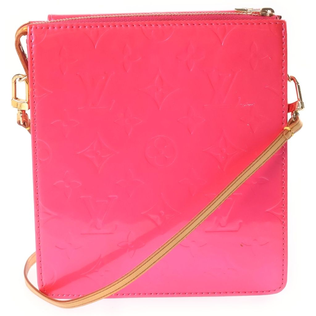 Louis Vuitton Monogram Vernis Mott Handbag Patent Pink — view 2