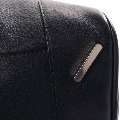 Loewe Amazona 36 Anagram Logo Leather Handbag Black — view 6