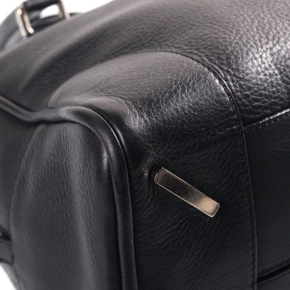 Loewe Amazona 36 Anagram Logo Leather Handbag Black — view 5