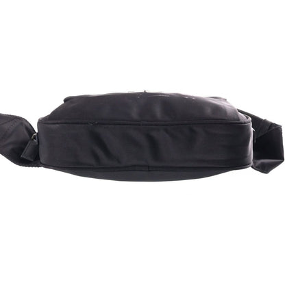 Prada Re-Nylon Saffiano Leather Belt Shoulder Bag Black — view 4