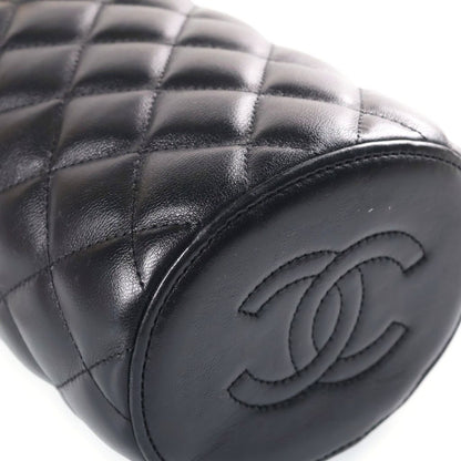 Chanel Quilted Box Vanity Bag Black — view 5