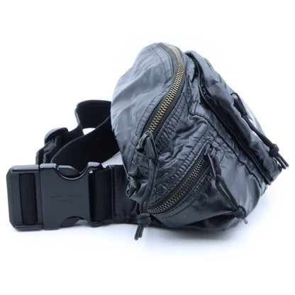 Saint Laurent Paris Nuxx Waist Bag Black Polyester — view 3