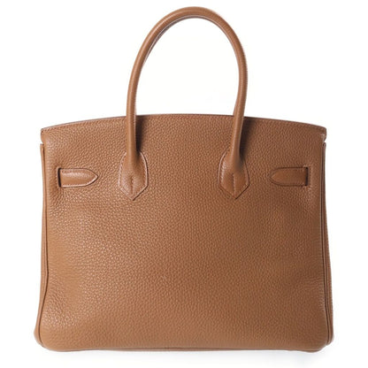 Hermes Birkin 30 Halzan Togo Silver Handbag — view 2