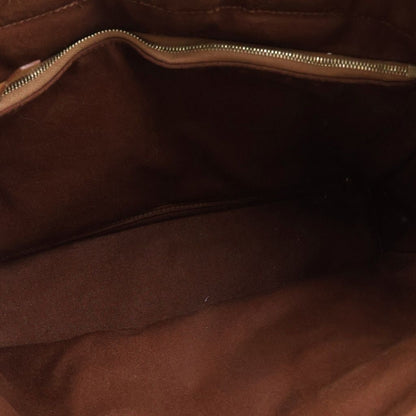 Hermes Fourre Tout PM Canvas Tote Handbag Brown — view 8