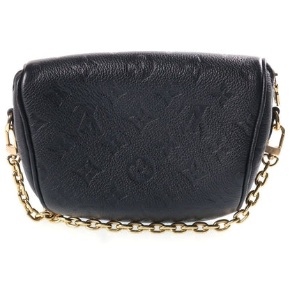Louis Vuitton Monogram Empreinte Mini Bum Bag Chain Noir Black — view 2
