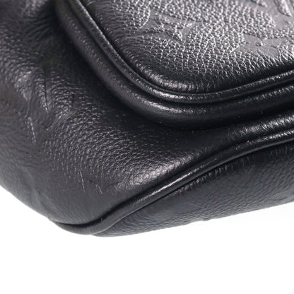 Louis Vuitton Monogram Empreinte Mini Bum Bag Chain Noir Black — view 5