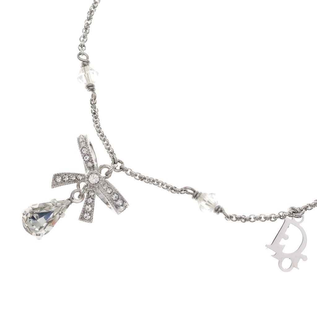 Dior Bijou Necklace Ribbon Motif