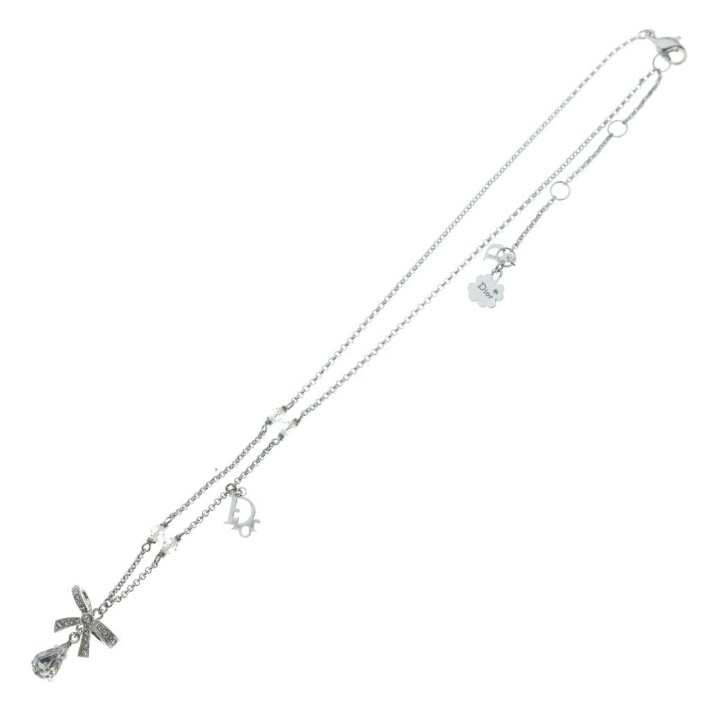 Dior Bijou Necklace Ribbon Motif — view 2