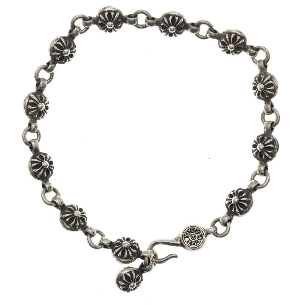 Chrome Hearts Ball Bracelet Silver — view 2