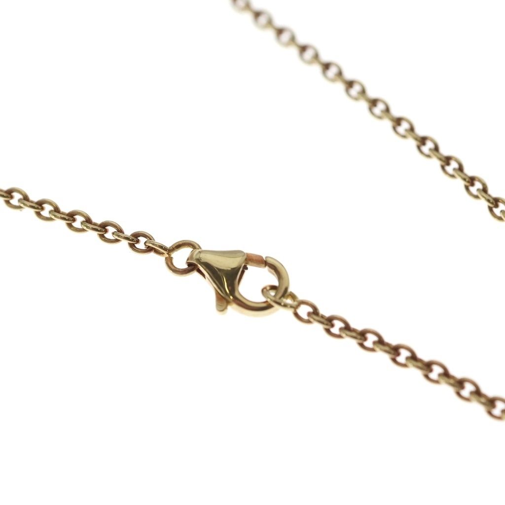 Van Cleef & Arpels Pure Alhambra Necklace Yellow Gold White Shell — view 4